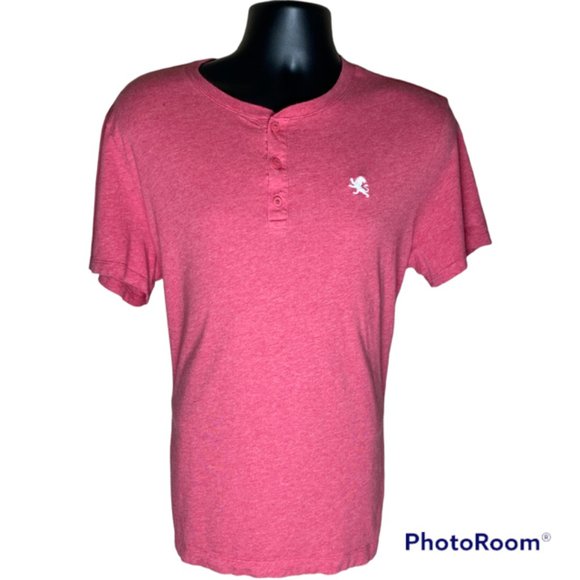 Express Men's Henley Tee Shirt - Picture 2 of 5